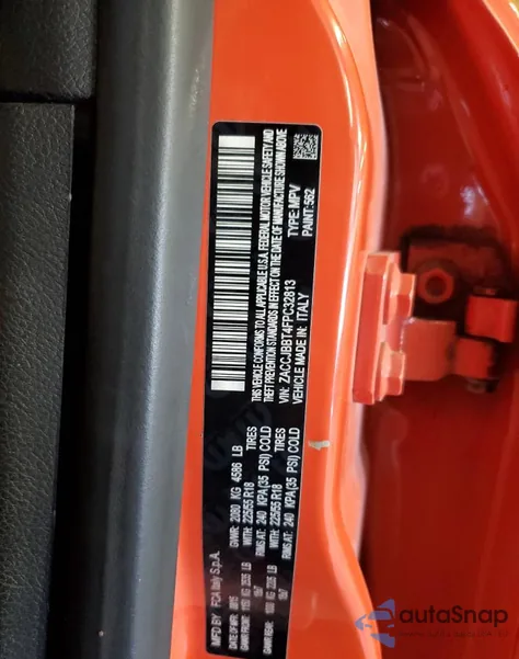 2015 Jeep Renegade Latitude z USA, uszkodzony, nr VIN ZACCJBBT4FPC32813